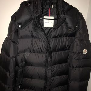 moncler black hooded jacket moncler black hooded jacket